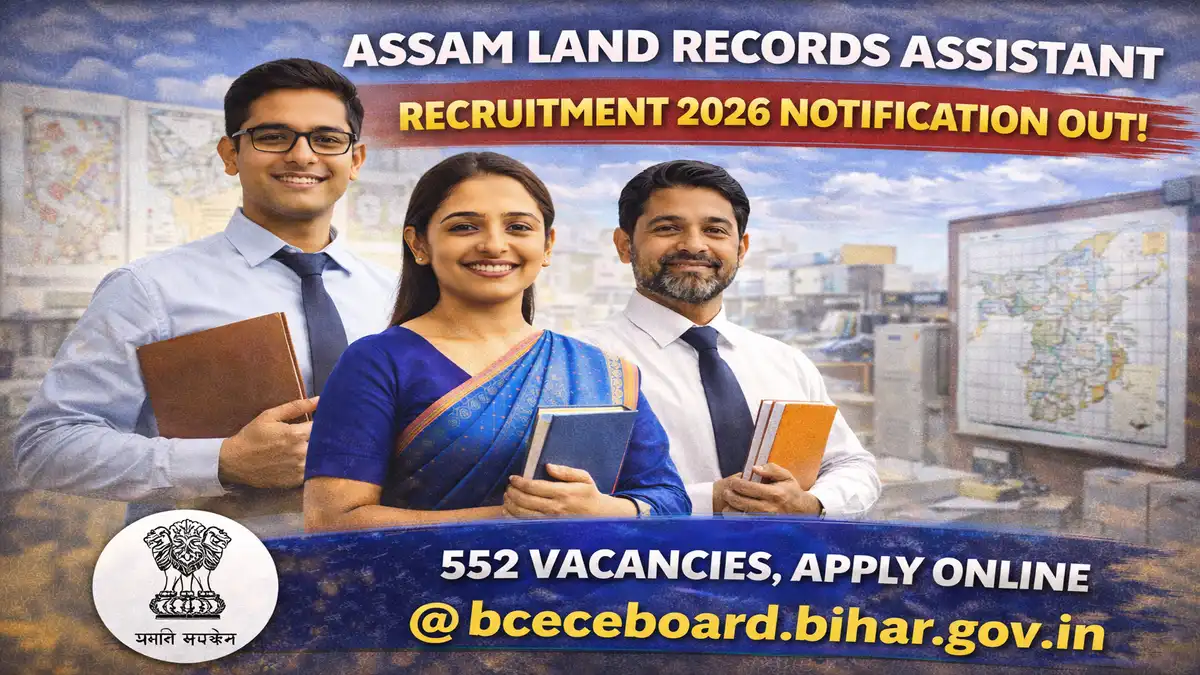 Assam Land Records Assistant Recruitment 2026