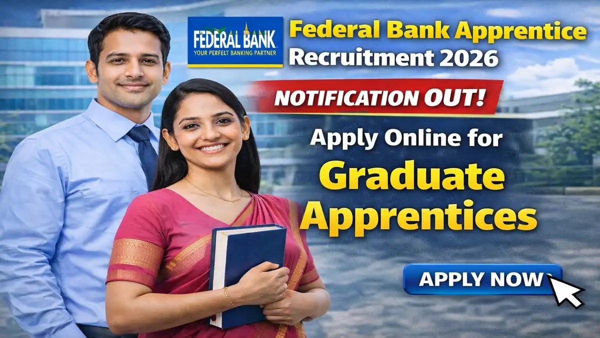 Federal Bank Apprentice Recruitment 2026