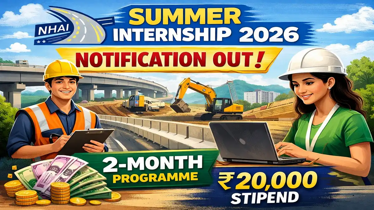 NHAI Summer Internship 2026