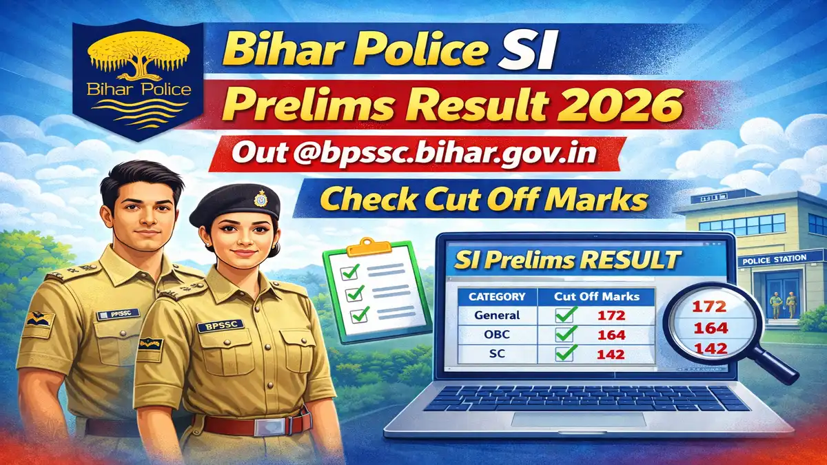 Bihar Police SI Prelims Result 2026