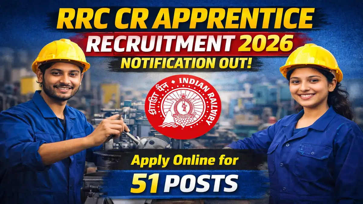 RRC CR Apprentice Recruitment 2026