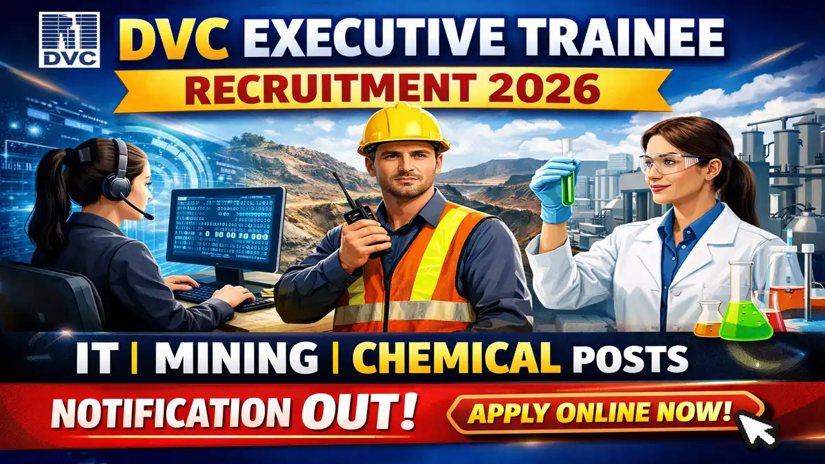 DVC Executive Trainee Recruitment 2026