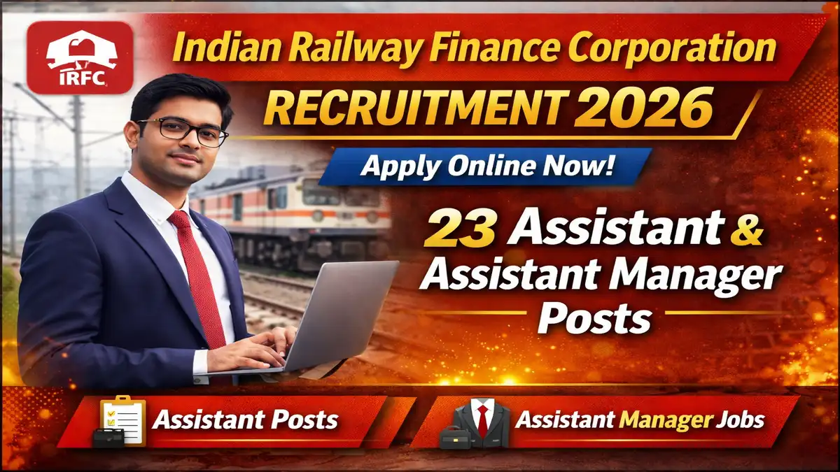 Indian Railway Finance Corporation Recruitment 2026