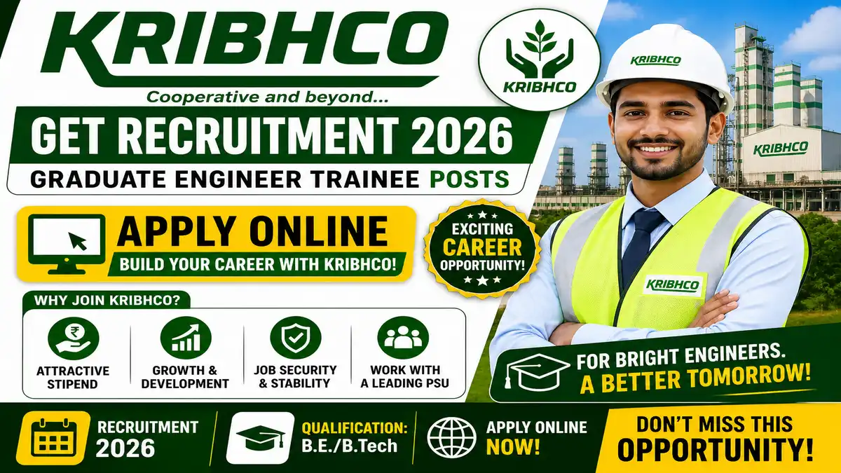 KRIBHCO GET Recruitment 2026