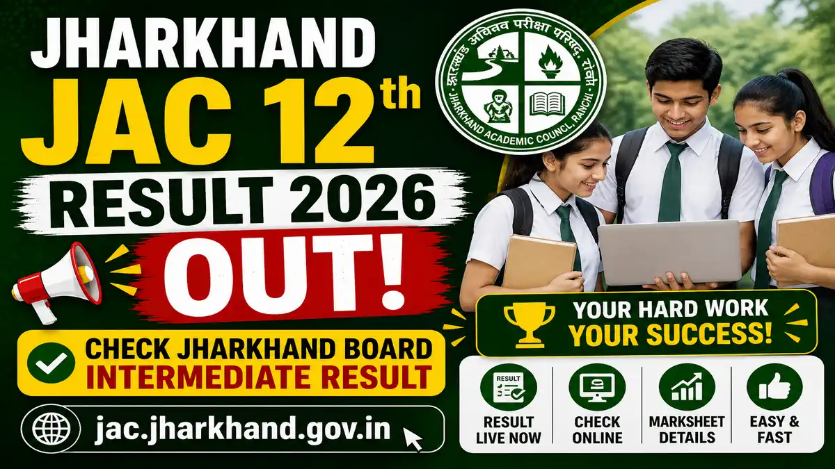Jharkhand JAC 12th Result 2026