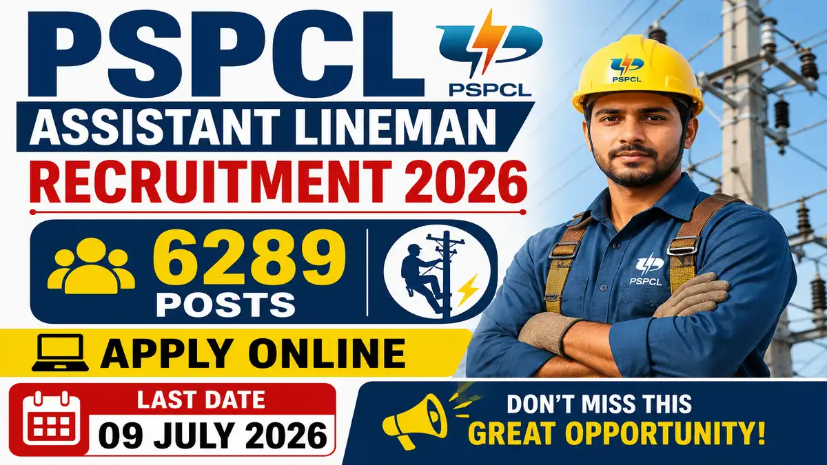 PSPCL Assistant Lineman Recruitment 2026