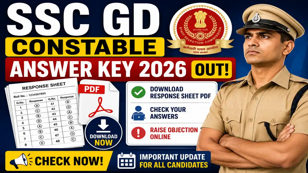 SSC GD Constable Answer Key 2026