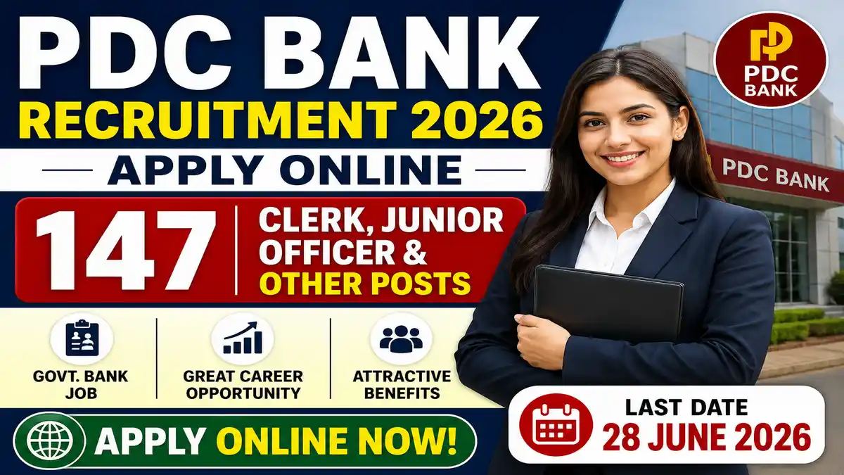 PDC Bank Recruitment 2026