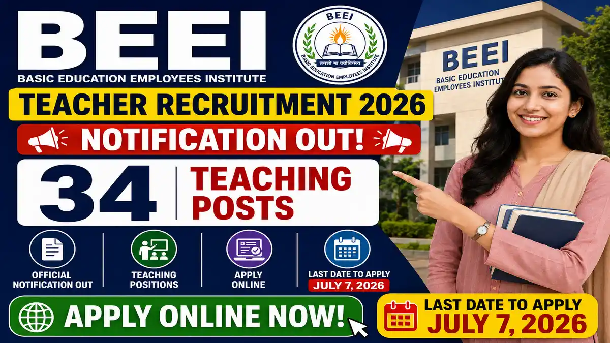 BEEI Teacher Recruitment 2026