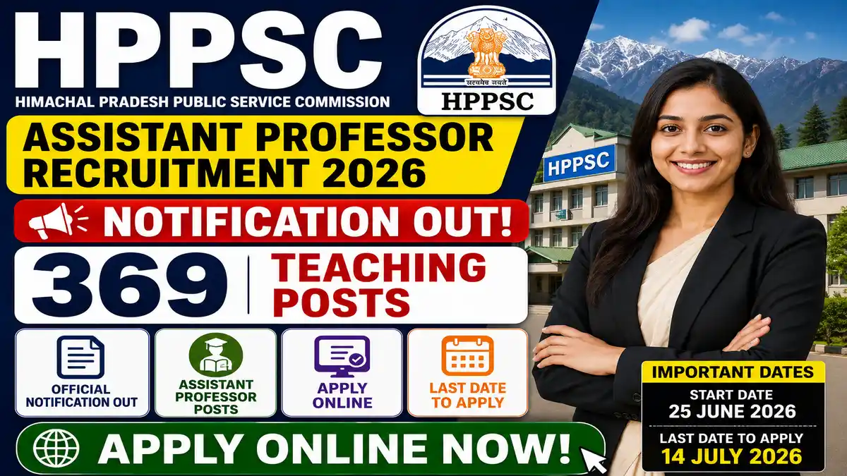 HPPSC Assistant Professor Recruitment 2026