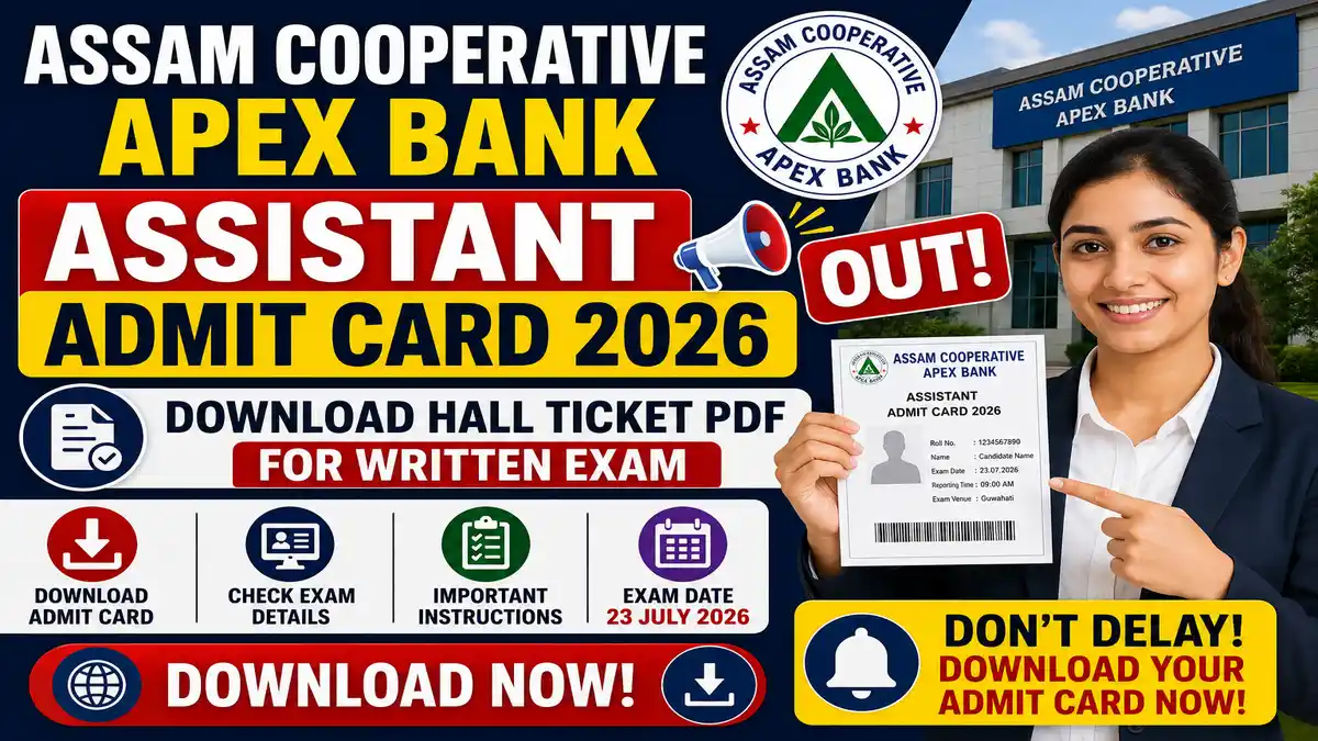 Apex Bank Assistant Admit Card 2026