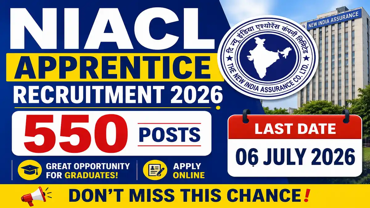 NIACL Apprentice Recruitment 2026