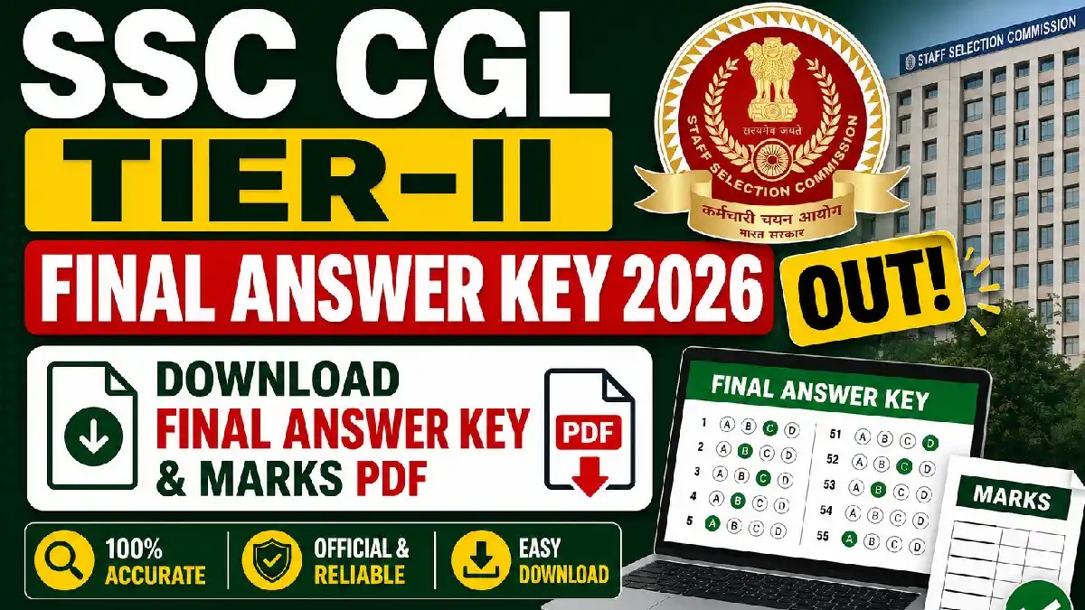 SSC CGL Tier-II Final Answer Key 2026