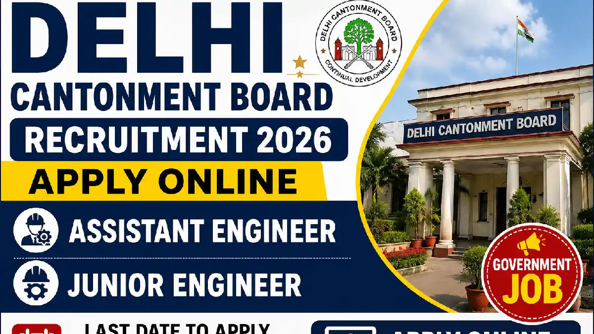 Delhi Cantonment Board Recruitment 2026