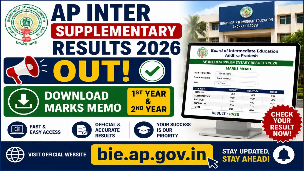 AP Inter Supplementary Results 2026