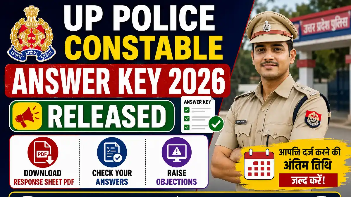 UP Police Constable Answer Key 2026