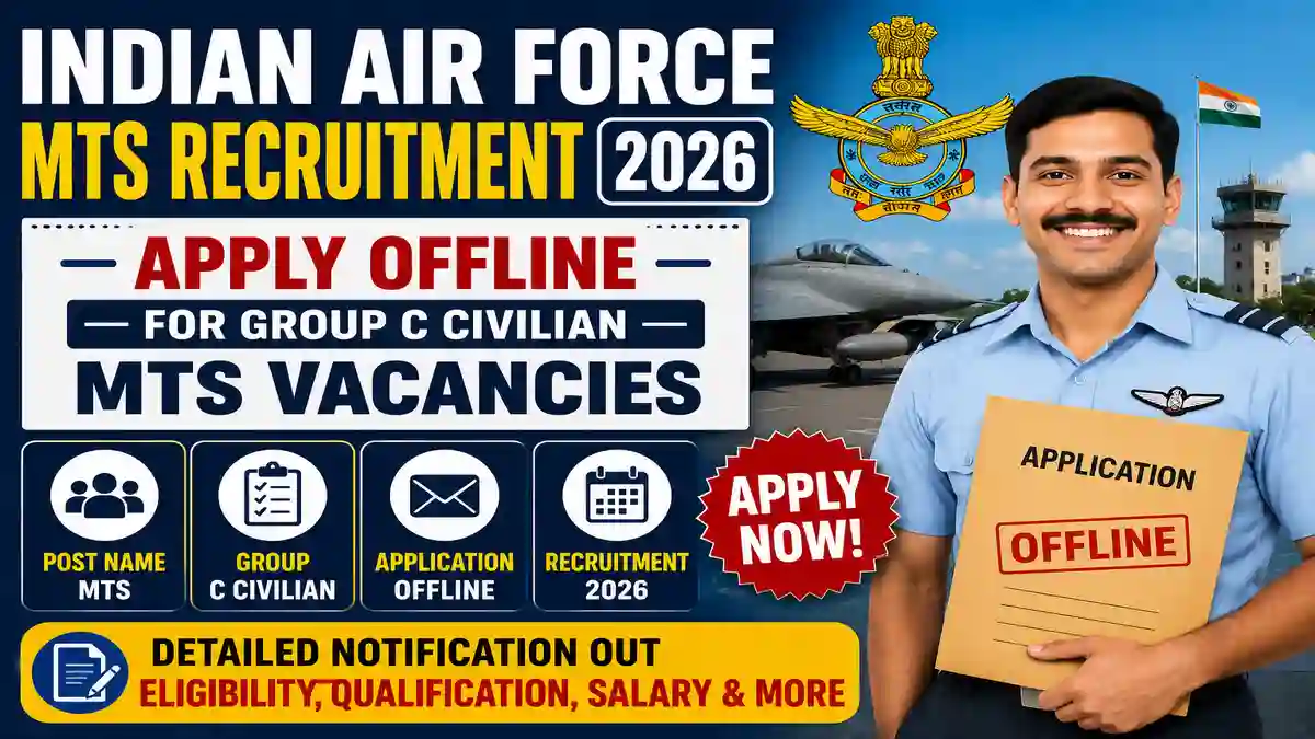 Indian Air Force MTS Recruitment 2026