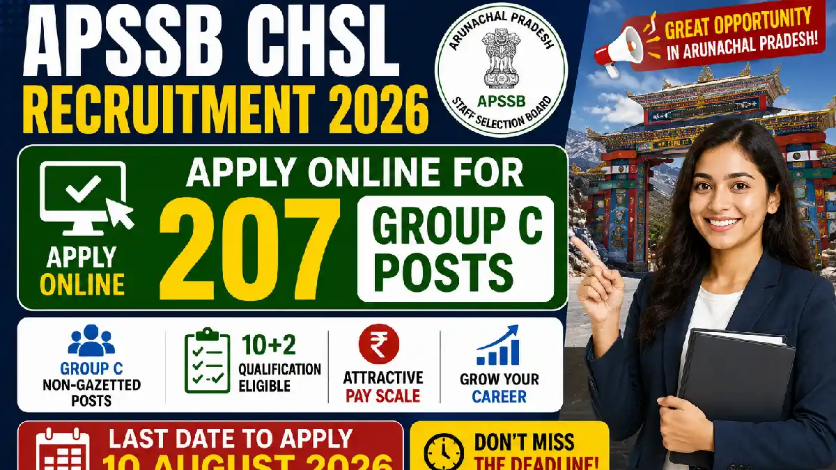 APSSB CHSL Recruitment 2026