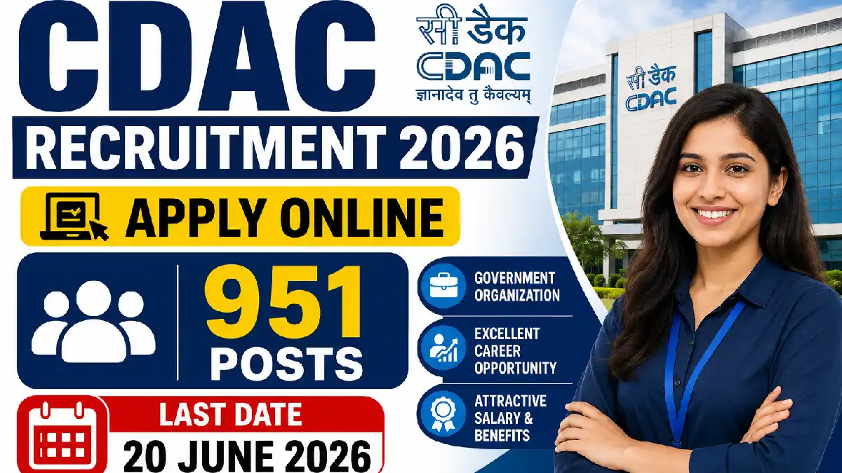 CDAC Recruitment 2026