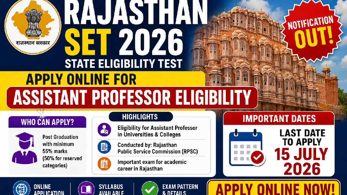 Rajasthan SET 2026