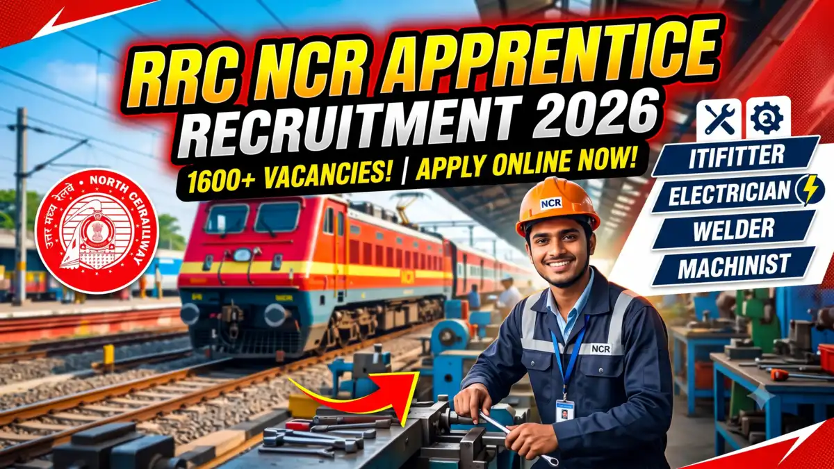RRC NCR Apprentice Recruitment 2026