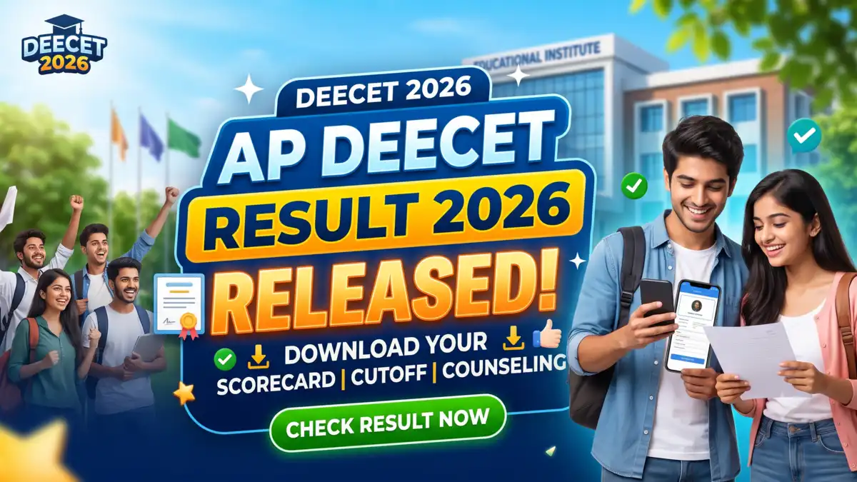 AP DEECET Result 2026 Released