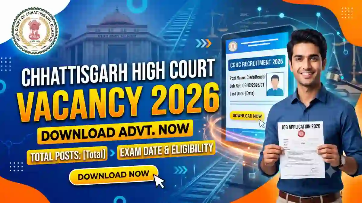 Chhattisgarh High Court Vacancy 2026