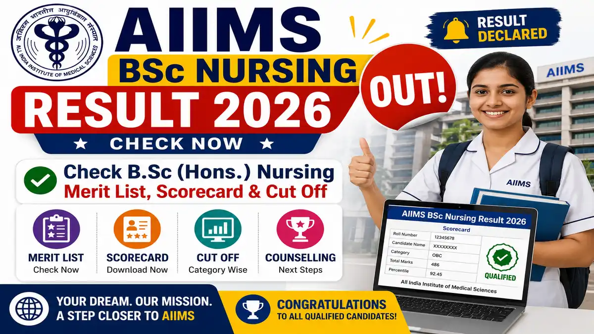 AIIMS BSc Nursing Result 2026