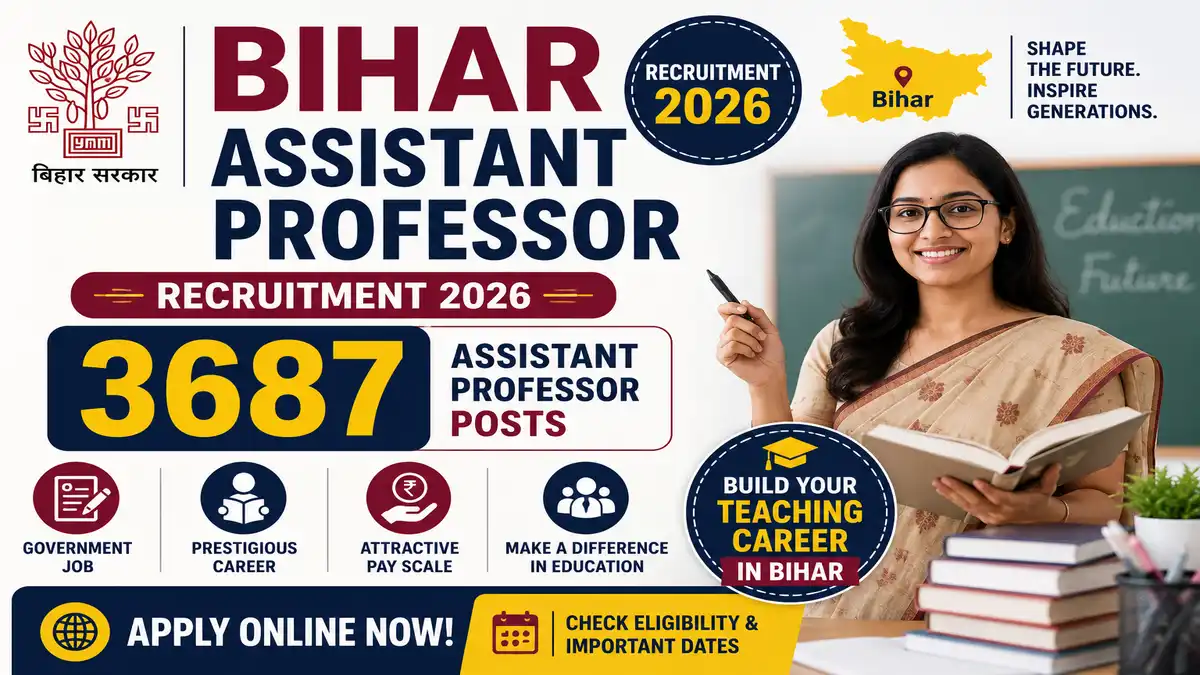 Bihar Assistant Professor Recruitment 2026