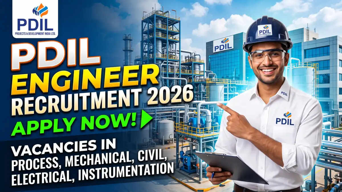 PDIL Engineer Recruitment 2026